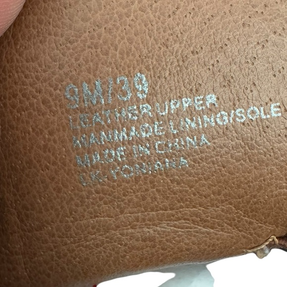 Lucky Brand Yoniana Suede Wedge heel ankle bootie SZ 9 - Picture 10 of 11